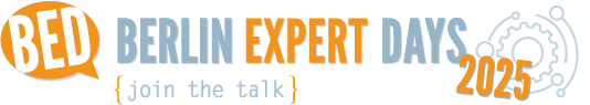 Logo of Berlin Expert Days Conference 2025