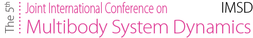 Logo of Joint International Conference on Multibody System Dynamics 2018