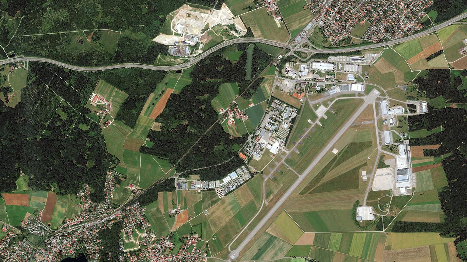 Aerial photo of site Oberpfaffenhofen